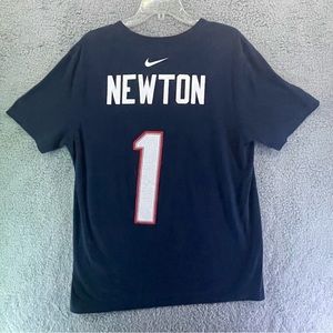 Nike Men’s New England Patriots Large t-shirt Football‎ Cam Newton Tee Jersey
